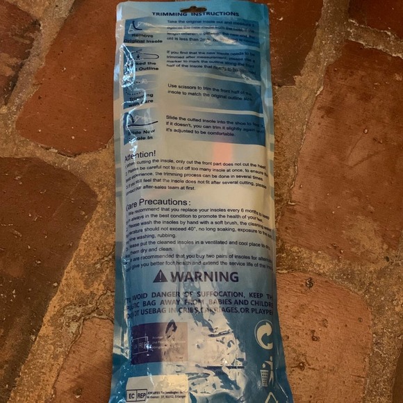 Super Inserts Plantar Fasciitis Arch Support Shoe Inserts LARGE Sports Insoles - Picture 3 of 4